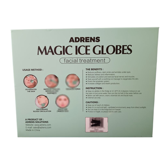 Adrens Beauty Cooling Ice Globes Reduce Puffiness Increase Collagen & Elastin - Picture 15 of 16